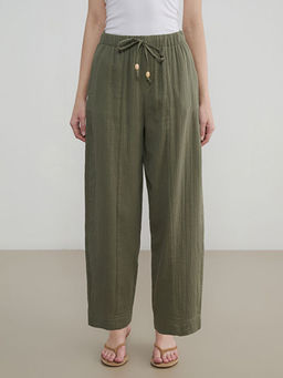 Beli Lastikli Kad?n Pantolon