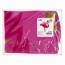 Цена за 2 шт. Воздушные шары фольгированные 32" «Фламинго с короной», цвет розовый