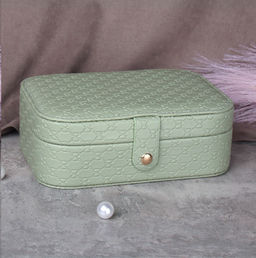 Шкатулка для украшений 20x14x7 см / Q302 Зеленый /уп 60/ 738386