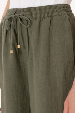 Kad_n Koyu Haki Kanvas Pantolon Sepette S_rpriz _ndirim - U.s. polo assn фото 5