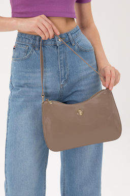 Женская сумка из лакированной кожи норки - U.s. polo assn фото 2