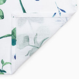 Шторы для кухни Доляна Eucalyptus 150*180 см- 2 шт, подхваты - 2 шт, 164г/м2, 100% хл  фото 7