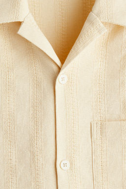 Camisa resort con textura Regular Fit - H&m фото 3