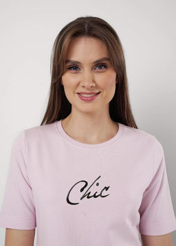 256706/161кдт_п Футболка женская - Clever wear фото 4