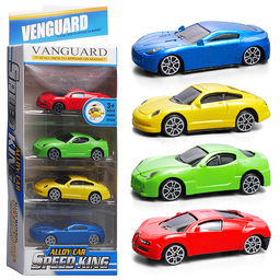 Набор машин "Стальной заезд" в коробке