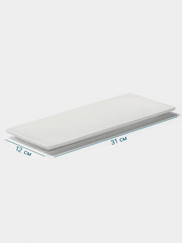 Блюдо для суши Hanna Knövell, 31×12 см, фарфор, белое