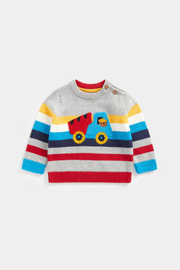 Mothercare / Вязаный джемпер с застежкой на плече