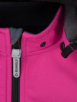 Куртка Softshell демисезонная Фуксия - Bungly фото 6