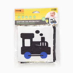 Книжка-бортик «Я изучаю цвета» развивающая по методике Г. Домана