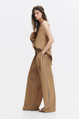 Pantal?n amplio con detalle cruzado - H&m фото 6