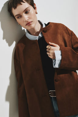 Chaqueta sin cuello - H&m фото 3