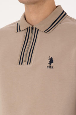 Erkek Koyu Bej Sweatshirt - U.s. polo assn фото 7