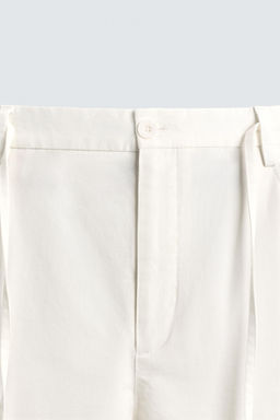 RELAXED FIT FLOWING TROUSERS - Zara фото 6