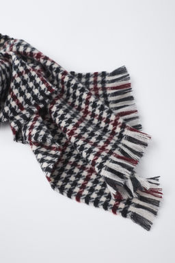HOUNDSTOOTH SOFT-TOUCH SCARF - Zara фото 2