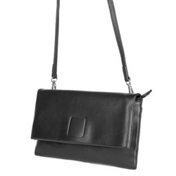 9851 black, Женская кожаная сумка, Barcelo Biagi
