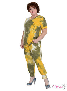 Футболка Модель №859 размеры 44-84 - Plusmoda фото 4