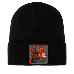 Шапка CAPSLAB арт. CL/MAR/1/BON1/BAN1 Marvel Deadpool (черный)
