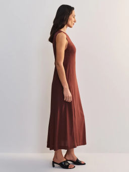 Льняное платье макси ZR2605012902-21 / Zarina фото 5