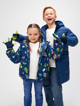 ACOOLA / Перчатки детские Azalea темно-синий  фото 2