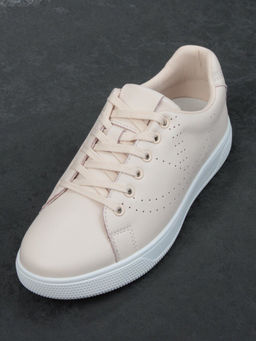 05-D7YD3-2 PINK POWDER Кроссовки женские (натуральная кожа) - Фабричный китай фото 5