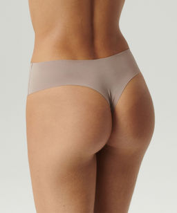 ATLANTIC LS-002 Трусы бразилиана с завышенной талией Seamless - 1 шт. розовый