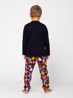 Пижама детская кулирка с брюками "ПРЯНЯ"