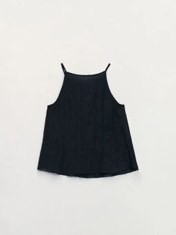 Блуза из тенселя с цветком / Zarina