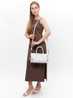 LACCOMA сумка TH1366-1-белый натуральная кожа полиэстер