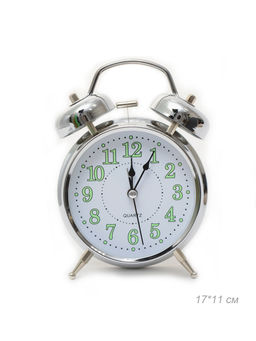 Будильник 17х11 см / 6040-389 /уп 50/ подсветка экрана