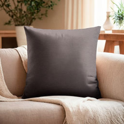 Чехол на подушку Этель Velour 43*43 см, цв.серый, 100% полиэстер