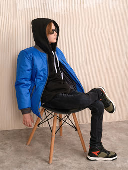 Бомбер демисезонный для мальчика Френд красный - Yollochka фото 12