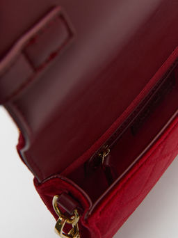 Клатч VALENTINO LIFE Артикул 4210550, вишневый  фото 7