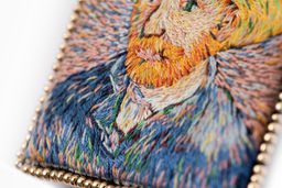 Набор для вышивания PANNA Живая картина MET-JK-2260 Брошь. Автопортрет в соломенной шляпе 5 х 6 см