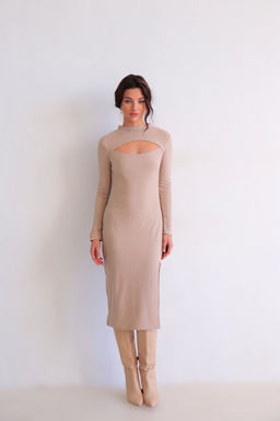 Martichelli Платье бежевое фото 8