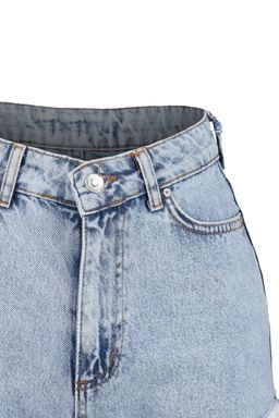 TRENDYOLMILLA Gri Mini Dokuma Denim %100 Pamuklu Plaj Sort TBESS23SR00030  фото 7