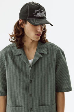 Camisa resort de manga corta Relaxed Fit - H&m фото 4