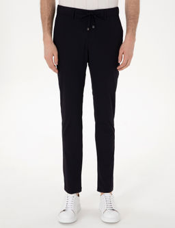 Lacivert Slim Fit Jogger Kanvas Pantolon - Pierre cardin фото 2