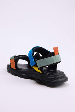 Cok Renkli Kucuk Erkek Cocuk Spor Sandalet TAKSS26SD00005