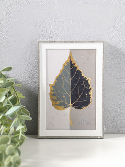 Цена за 2 шт. Фоторамка для фото 10×15 см «Современная классика», пластик, серый и белый, 16×10.8×1.5 см