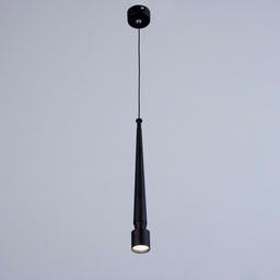 Светильник подвесной «Кельна» LED 5 Вт 4000К черный 4×4×33.5-133.5 см