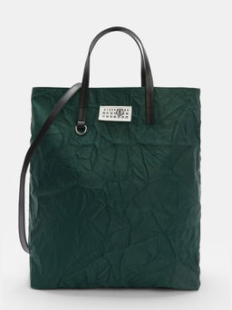 Женский шоппер MM6 MAISON MARGIELA Артикул 4122802, сине-зеленый