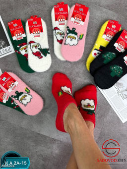 Женские следки Норка шерсть 10 пар