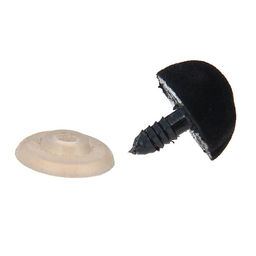 Носик винтовой с заглушкой, ворсистый, набор 2 шт., размер 1 шт.: 2.5×1.9 см