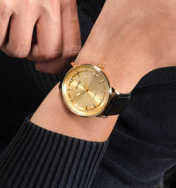 Часы наручные Skmei мужские кварцевые 1662gold