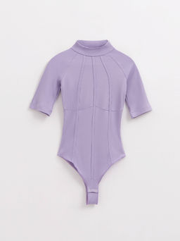 CONTE Боди в рубчик с настроченными кантами LBD 2626 pale iris - Conte elegant фото 5