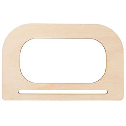 Заготовка для декорирования Mr. Carving БА-61 Ручка для сумки фанера 0.4 см 2 шт прямоугольная