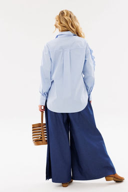 Рубашка AmberA 1097 голубой