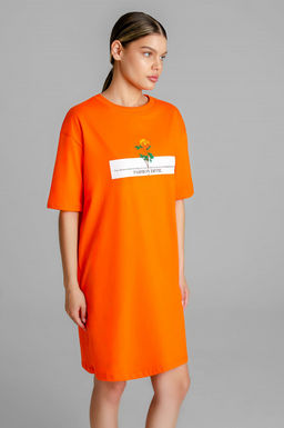 Арт. 4153 Туника женская 44-54 (6 шт) Цвет:оранжевый