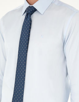 A__k Mavi Slim Fit Uzun Kollu Basic G_mlek - Pierre cardin фото 14