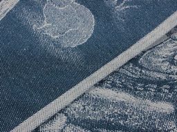 07с-39ЯК 50*70 Полотенце "Снегурочка" цв. синий